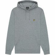 Herren Sweater mit Kapuze Lyle & Scott Grau