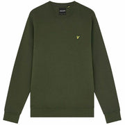 Herren Sweater ohne Kapuze Lyle & Scott grün