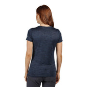 Damen Kurzarm-T-Shirt Regatta Fingal V 40 Dunkelgrau