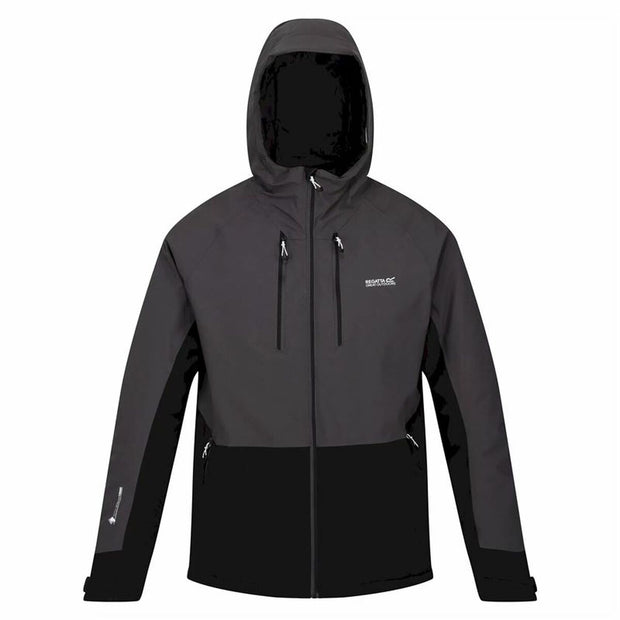 Sportjackefür Herren Regatta Highton Str III Dunkelgrau Mit Kapuze