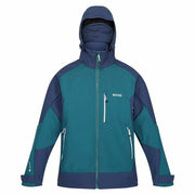 Sportjackefür Herren Regatta Hewitts VII Blau grün Kapuze