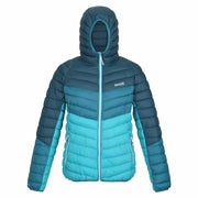 Sportjacke für Frauen Regatta Harrock Blau Mit Kapuze