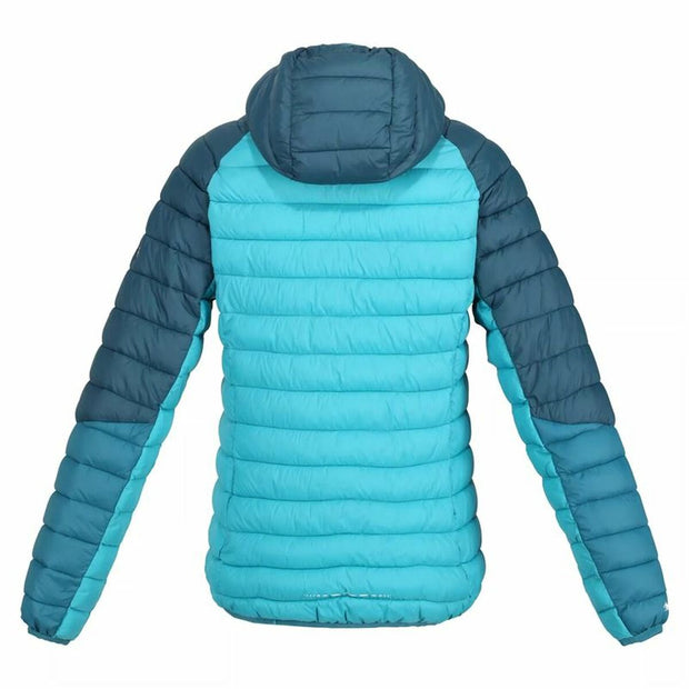 Sportjacke für Frauen Regatta Harrock Blau Mit Kapuze