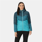 Sportjacke für Frauen Regatta Harrock Blau Mit Kapuze