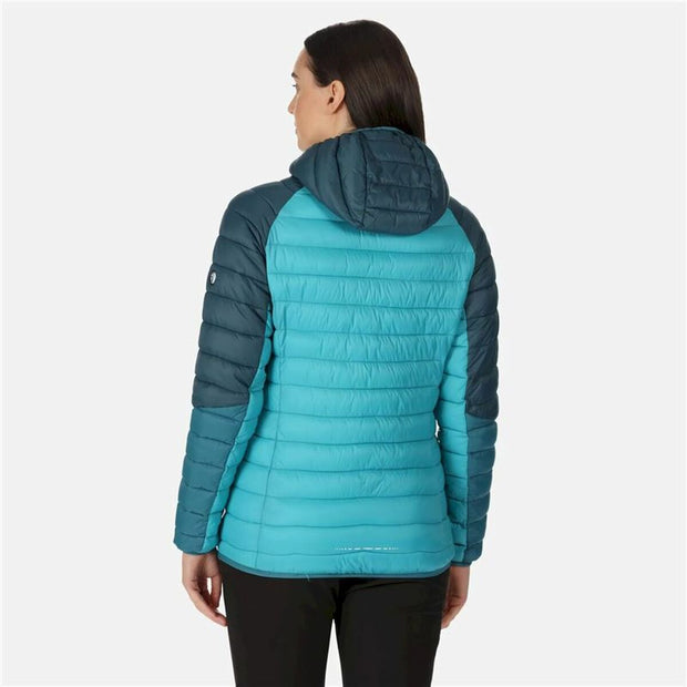 Sportjacke für Frauen Regatta Harrock Blau Mit Kapuze