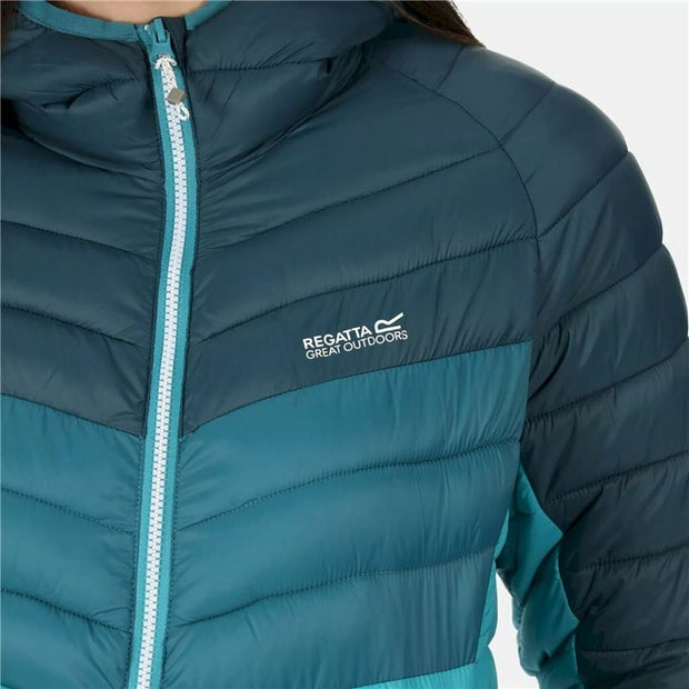 Sportjacke für Frauen Regatta Harrock Blau Mit Kapuze