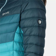 Sportjacke für Frauen Regatta Harrock Blau Mit Kapuze