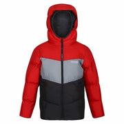 Sportjacke für Kinder Regatta Lofthouse VI Rot Mit Kapuze