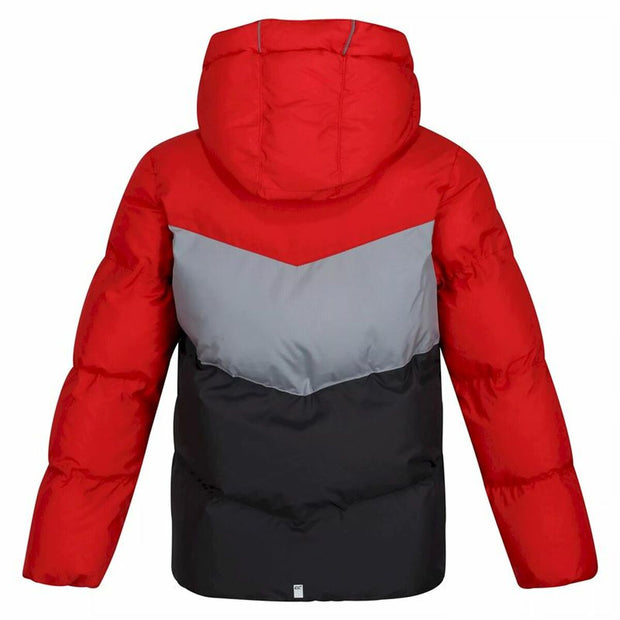Sportjacke für Kinder Regatta Lofthouse VI Rot Mit Kapuze