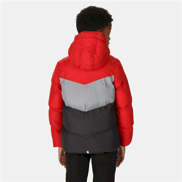 Sportjacke für Kinder Regatta Lofthouse VI Rot Mit Kapuze