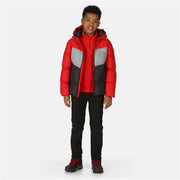 Sportjacke für Kinder Regatta Lofthouse VI Rot Mit Kapuze