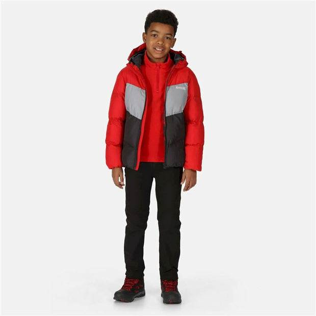Sportjacke für Kinder Regatta Lofthouse VI Rot Mit Kapuze