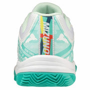 Tennisschuhe für Frauen Mizuno Break Shot 3 CC Weiß