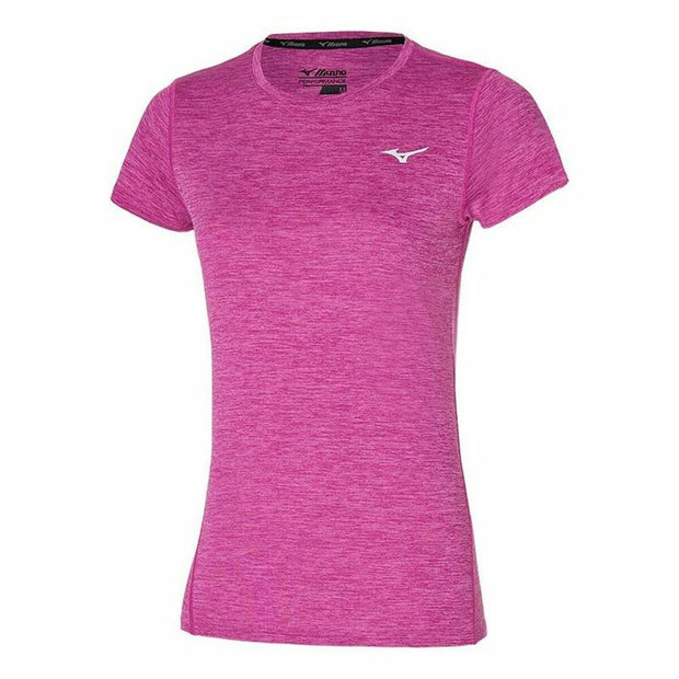 Damen Kurzarm-T-Shirt Mizuno Impulse Core Pink