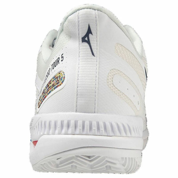 Tennisschuhe für Männer Mizuno Wave Exceed Tour 5 CC Weiß