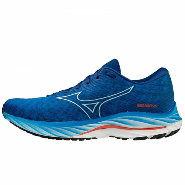 Laufschuhe für Erwachsene Mizuno Wave Rider 26 Blau Herren