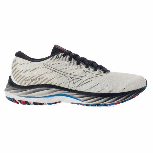 Laufschuhe für Erwachsene Mizuno Wave Rider 26 Weiß Herren