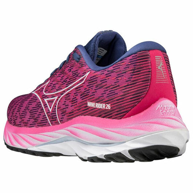 Laufschuhe für Erwachsene Mizuno Wave Rider 26 Damen Rosa