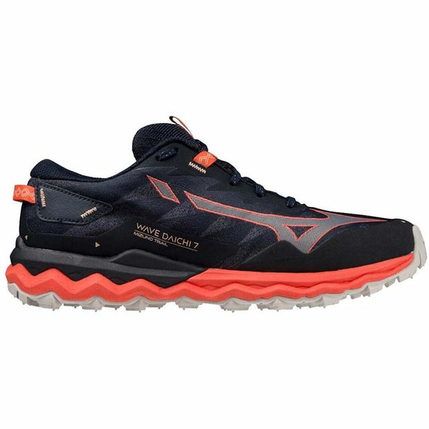 Laufschuhe für Erwachsene Mizuno Wave Daichi 7 Damen Schwarz