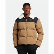 Sportjackefür Herren Lyle & Scott Borg Collar Braun