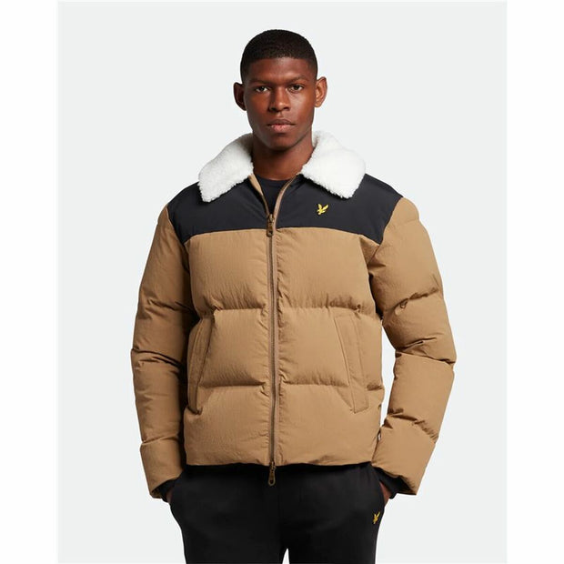 Sportjackefür Herren Lyle & Scott Borg Collar Braun