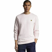 Herren Sweater ohne Kapuze Lyle & Scott V1 Crew Rosa