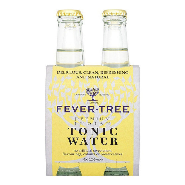 Erfrischendes Getränk Fever-tree Tonic Water Indian (4 x 20 cl)