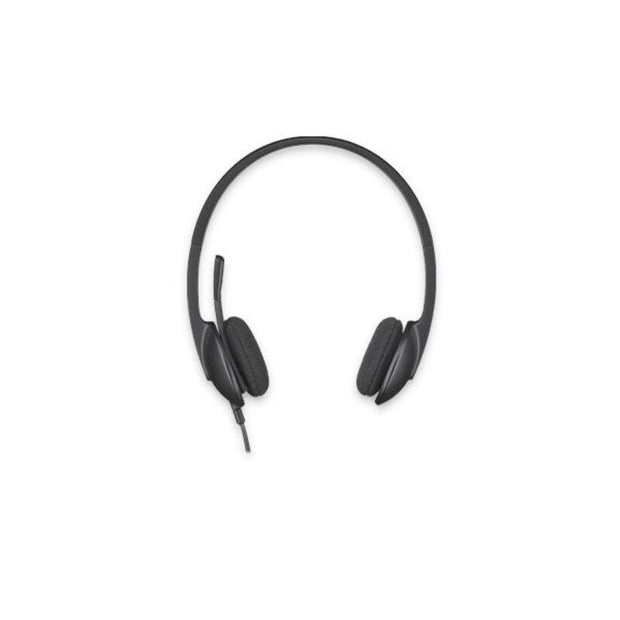 Headphones with Microphone Logitech H340 USB 1,8 m Black