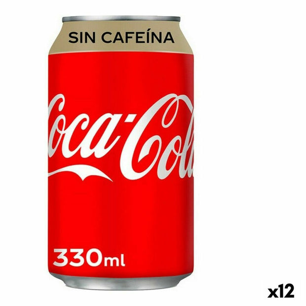 Erfrischendes Getränk Coca-Cola 33 cl Koffeinfrei (Pack 12 uds)