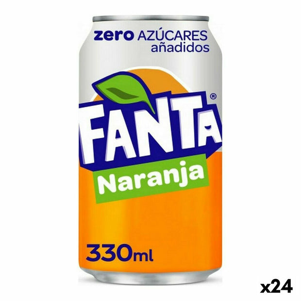 Erfrischendes Getränk Fanta 33 cl Orange (Pack 24 uds)