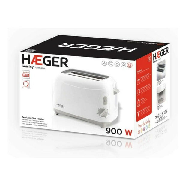 Toaster Haeger Geminy 900 W