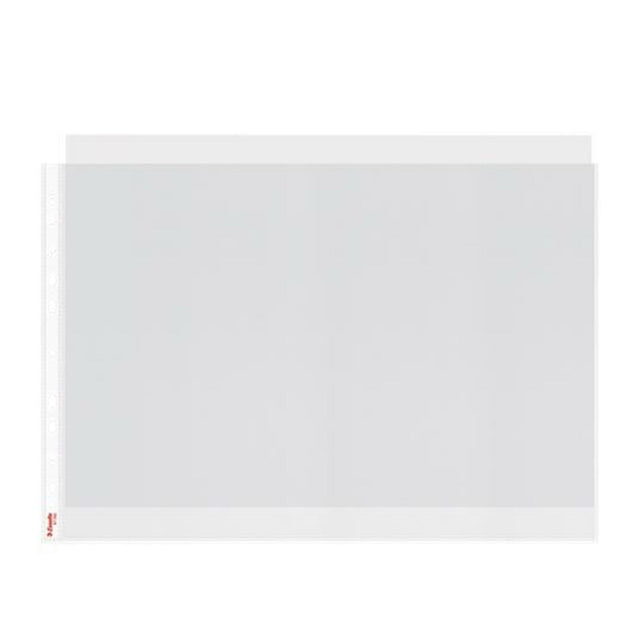 Case Esselte Landscape Pocket Horizontal Transparent A3 polypropylene 10Units