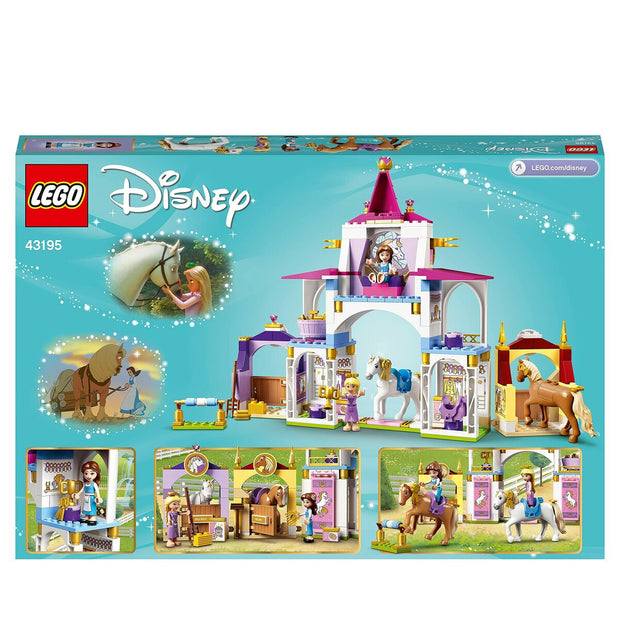 Playset Lego 43195 Belle and Rapunzel's Royal Stables