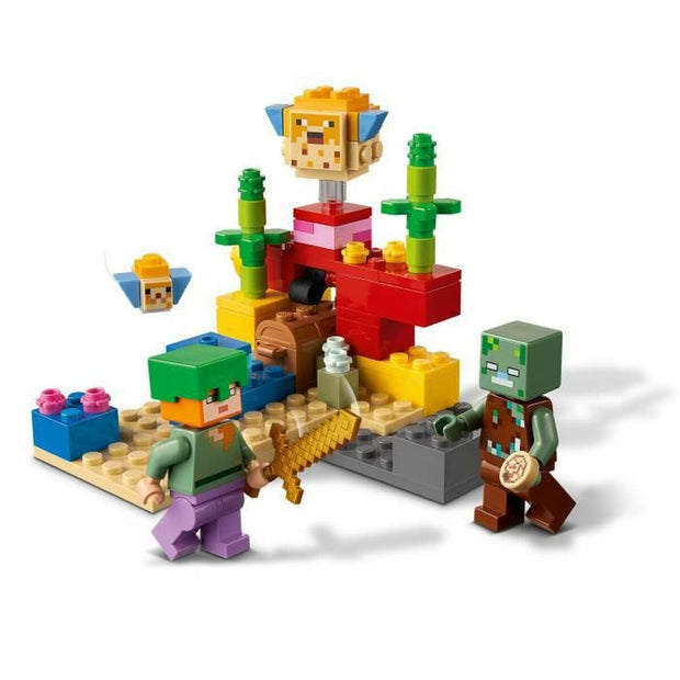Playset Lego Minecraft 21164 Coral Reef Building