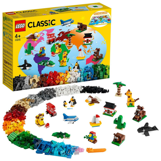 Playset Lego 11015 Classic Creative Bricks 'Around the World' (15 Pieces)