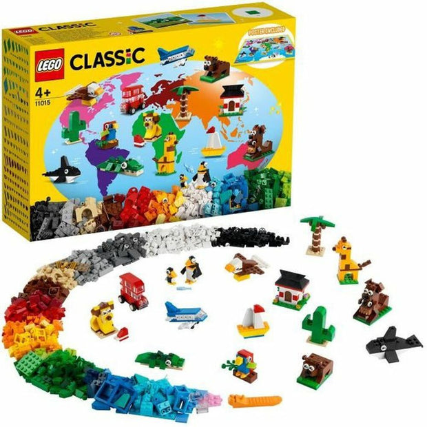 Playset Lego 11015 Classic Creative Bricks 'Around the World' (15 Pieces)