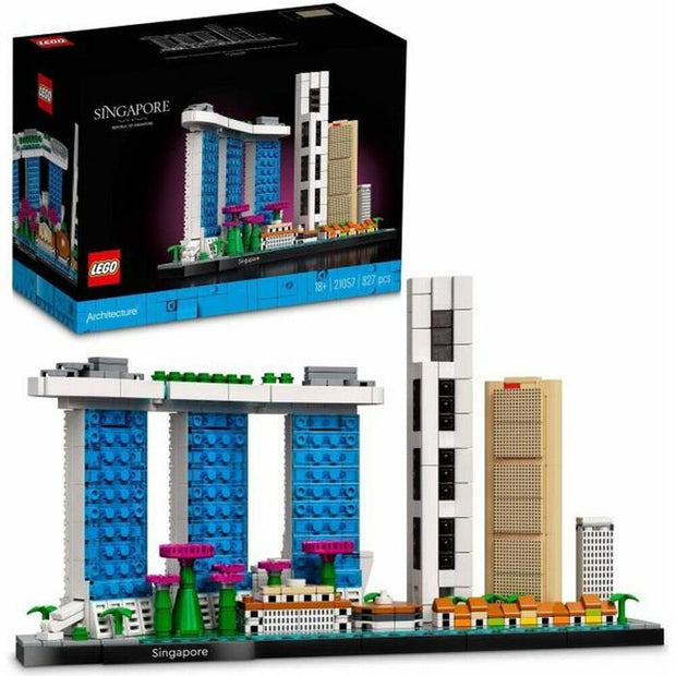 Playset Lego  21057 Singapore Architecture (827 Pieces)