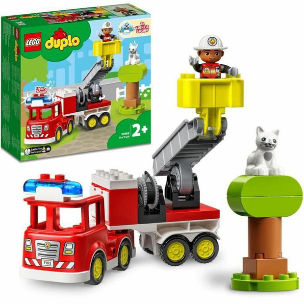 Playset Lego DUPLO Town 10969 Fire Truck (21 Pieces)