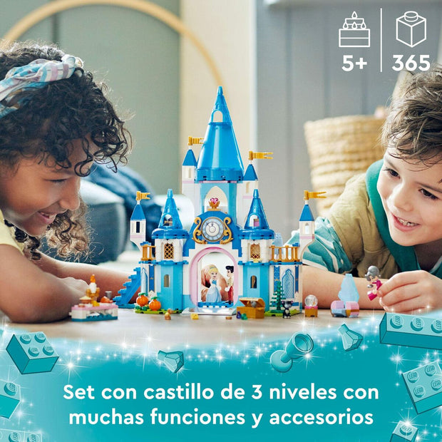 Playset Lego 43206 Cinderella and Prince Charming's Castle (365 Pieces)