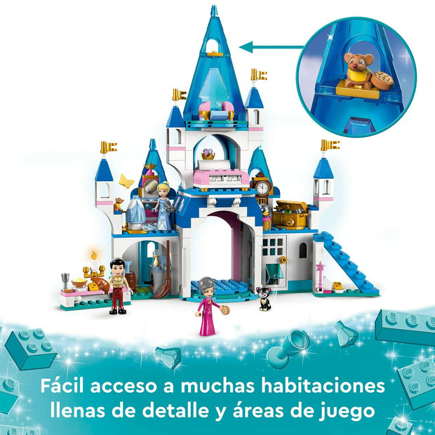 Playset Lego 43206 Cinderella and Prince Charming's Castle (365 Pieces)