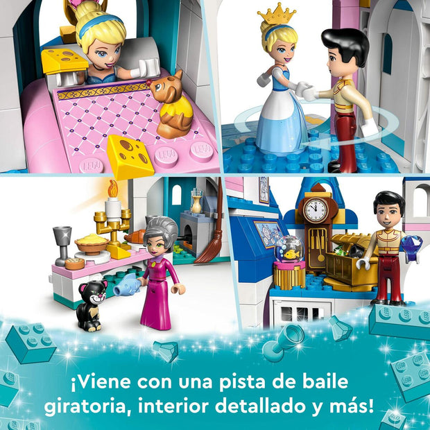 Playset Lego 43206 Cinderella and Prince Charming's Castle (365 Pieces)