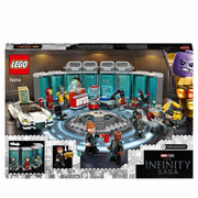 Playset Lego Marvel 76216 Iron Man Armory (496 Pieces)