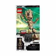 Playset Lego Marvel 76217 My Name is Groot, Guardians of the Galaxy 2 (146 Pieces)