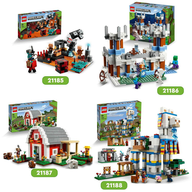 Playset Masters 21185 Minecraft The Bastion of the Nether (300 Pieces)