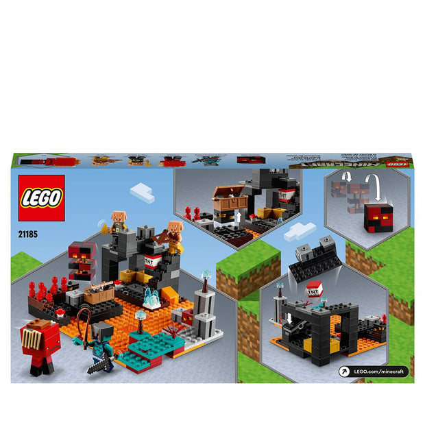 Playset Masters 21185 Minecraft The Bastion of the Nether (300 Pieces)