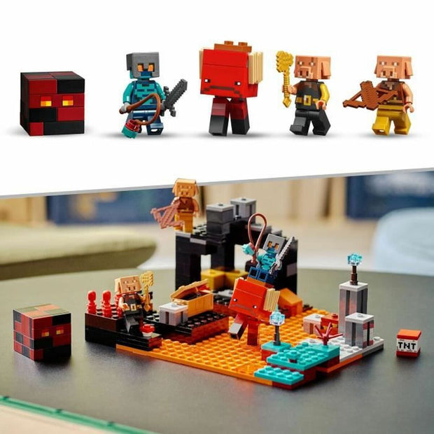 Playset Masters 21185 Minecraft The Bastion of the Nether (300 Pieces)