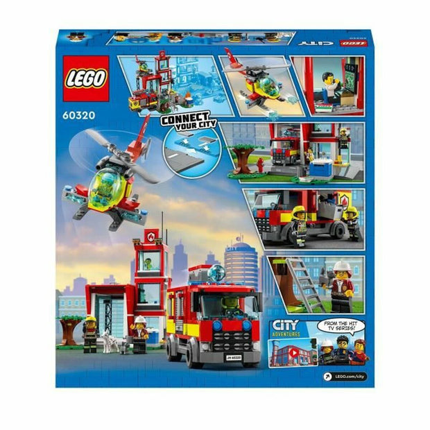 Playset Lego 60320 City Fire Fire Station