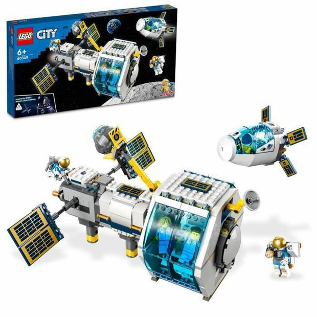 Playset Lego 60349 City Lunar Space Station, NASA-Inspired (500 Pieces)