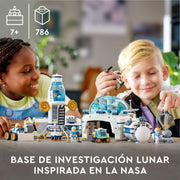 Playset Lego 60350 City The Lunar Research Base (786 Pieces)