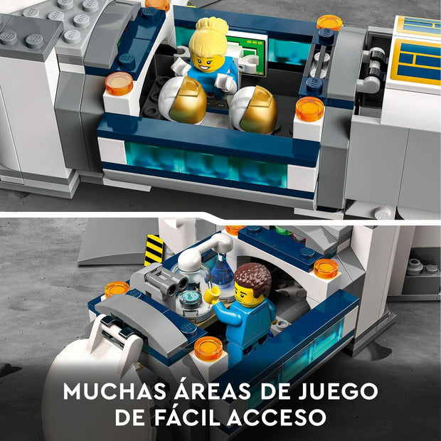 Playset Lego 60350 City The Lunar Research Base (786 Pieces)